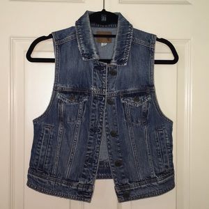 American Eagle denim vest